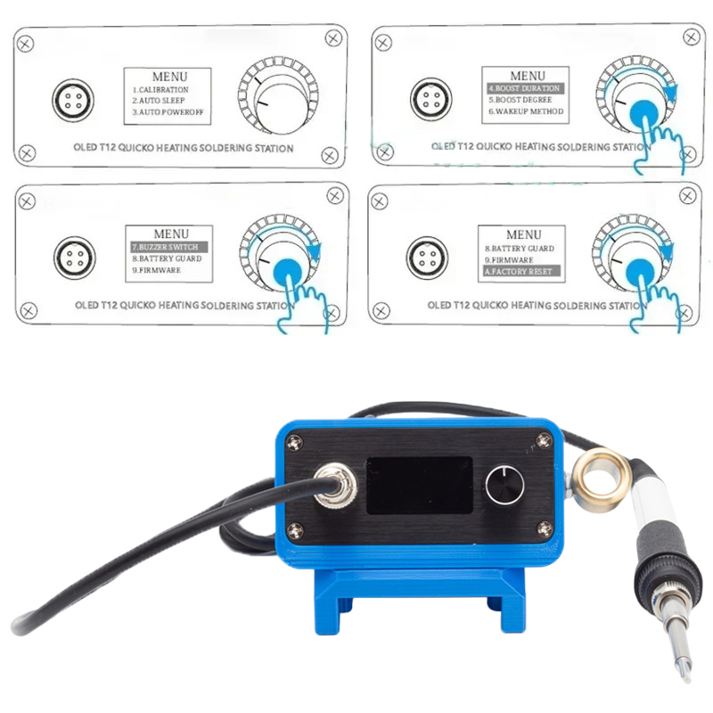 T12 soldering station solderin - Soldering Station T12 Oled recension och pris