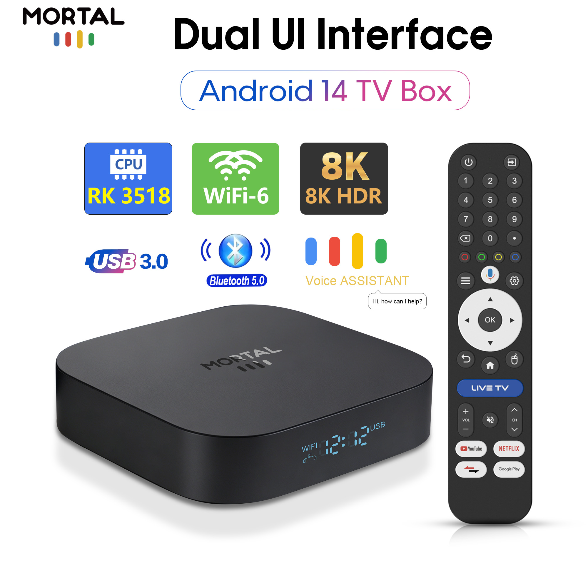 X5S TV Box Android14 RK3518 8K - Radxa Rock 5B 16Gb recension och pris
